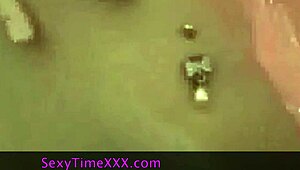 Young blonde stripper in homemade video.
