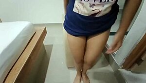 hope our stepdad doesn't catch this video online, it's too risky for us!