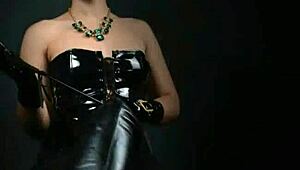 Ouch, this Asian mistress with glasses whips me painfully hard! 😖