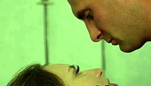 Wow, this cute teen stretches her tight twat and finally loses virginity!