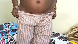 Bhabhi Sucks Cock and Balls in Homemade Dirty Talk Session