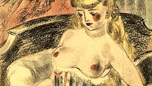 Vintage Erotic Drawings Tease Hidden Desires