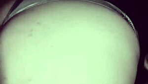 Two ebony sluts share a toy in interracial lesbian fun