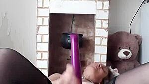 Teen pussy slammed hard in bathroom showdown