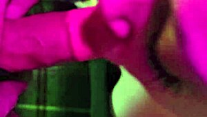 I helped him to get an orgasm with a deep blow job