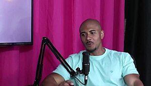 Lucas Ferraz sheer red lingerie compilation