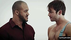 Hot Black Gay Sex Going Harder