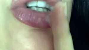 Jerk off to this big ass brunette