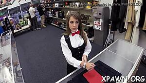 Young amateur feels intense pleasure during rough fucking and oral acts