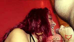 Melissa devassa drags the barbecue guy to the sofa 😏