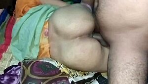 Beautiful Indian pussy and milky cunt fucking scene with anal sex