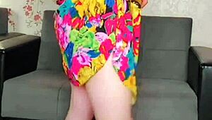 I’m obsessed with my big butt crossdresser sissy look in this dress