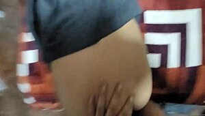 A hot homemade video of a bareback amateur sex with a college student who cannot resist his urge and ends up having sex with his classmate.