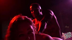 kinky katie bbw hotwife takes bbc in hot tub