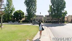 Why is Mia Hurley's tight pussy so rough?