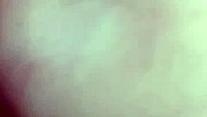 Cory and Melanie scissoring in a threesome