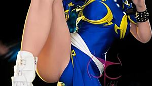 Chun Li Sex Doll Ready for Wild Action