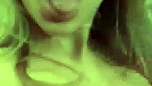 Young blonde stripper in homemade video.