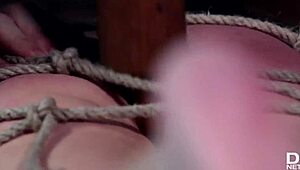 Realtor and client crush submissive teen Kristy Black in DP threesome!