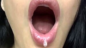 Jerk off to this big ass brunette