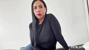 i’m obsessed with sexy colombiana fabiola swallowing cum in a wild fuck with torbe!