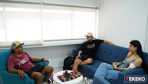 Watch Me Seduce My Stepbrother's Gay Friend While We're Alone!