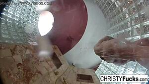 Shower Bts Fun With Christy Dahlia And Ivan