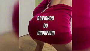 Girl fucks two guys in swing, then on street with cuckold.