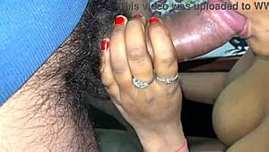 Bhabhi Sucks Cock and Balls in Homemade Dirty Talk Session