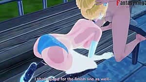 cinderella fucks in the park before midnight