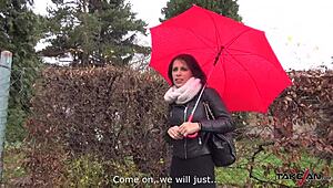 French girl hopped into a stranger’s van for a wild ride.