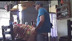 spy cam caught wife banging young neighbor, OMG! 😱