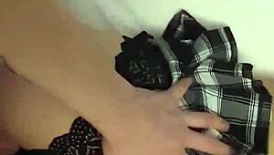 Destiny Mae gets slammed hard in new panties and a skirt. Man, wish that was me pounding her tight frame.