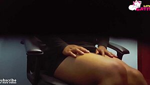 upskirt on the math prof while he’s teachin’ today