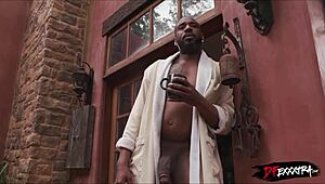 Excuse Me Sir, Your Big Black Cock Is Out For Deepthroat!