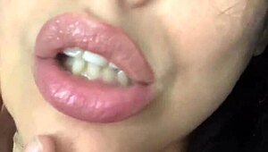 Jerk off to this big ass brunette