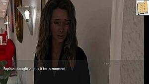 Vaimo ja äitipuoli jakavat 18+ teinin sarjakuvatyylissä