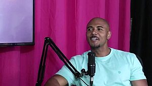 Lucas Ferraz sheer red lingerie compilation