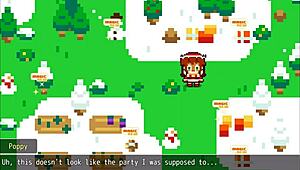 Poppy from LOL in steamy Christmas hentai game