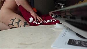 Fucking my ex-wife hard in the bedroom