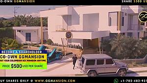 Brunette beauty at ggmansion indulges in kinky toe-sucking fetish play.