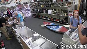 Playful Little 18+ Minx Taking in a Ramrod in Reality Film