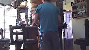 spy cam caught wife banging young neighbor, OMG! 😱