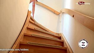 can't get enough of this insatiable german teen with perfect tight pussy for cumshots