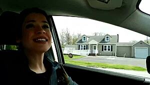 Daring Exhibitionist Wife Goes Bottomless in Public with Huge Ass