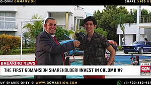 Brunette beauty at ggmansion indulges in kinky toe-sucking fetish play.