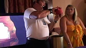 tale of two tarts-young 18+ bisexual milfs eat cunt-suck cock-squirt in public