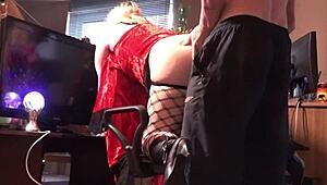 Neighbor's Big Ass Gets Wild in Tight Holes