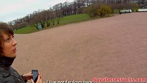 Pulled cocksucking babe fucked on spycam 😏