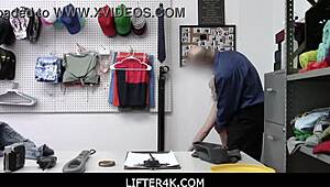 Lifter4k - Stepbrother Can't Get Enough of Lilly Bell's Tight Teen 18+ Pussy! Wow!